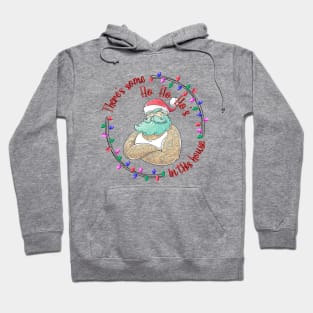 Tattoo Santa Hoodie